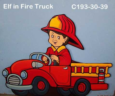 C193Elf in Fire Truck